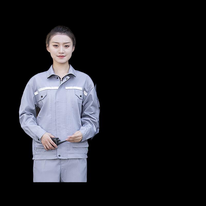 TANGJUN Men s Anti-static Work Uniform Set One Size