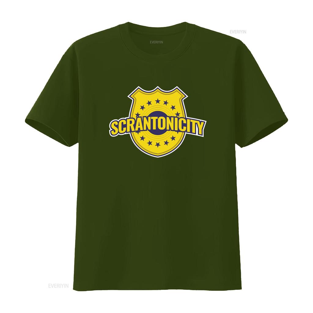 Scrantonicity T Shirt Drummer Vintage Stretched Graphic Breathable Comfortable Fashion Streetwear Homme Unisex