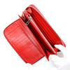 [Revetta] Stingray Leather Long Wallet with Round Zipper, Available In 9 Colors, Stingray, Galuchat, and Red, Genuine Leather, Large Capacity