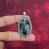 Seraphinite Pendant, 925 Solid Sterling Silver Pendant Handmade Gemstone Jewelry, Gifts For Wife Brand New Pendant