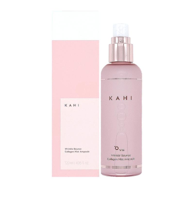 KAHI Wrinkle Bounce Collagen Mist Ampoule Hydrating Firming Facial Spray 120ml