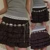 Lady Ethnic Patterns Waist Chain for Banquets Woman Skirt Dress Body Waist Chain