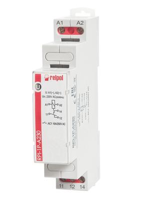 Electromagnetic Relay 1P 16A 230V AC AgSnO2 RPI-1P-A230 863360