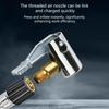 Tire Inflation Valves Connector Replacement Car Tire Inflation Nozzle Adapters for Car Bike Motorcycles Vehicle