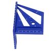 3D Multi Angle Measuring Ruler Woodworking Layout   Tool 22.5‑90 Degree Protractor Aluminum Alloy