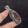 Red Snakeskin Jasper Pendant Beautiful Gemstone Jewelry 925 Sterling Silver Pendant Handmade Vintage Jewelry Gift For Him Birthstone Pendant