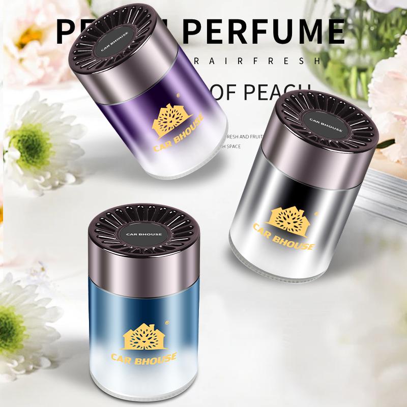 Car Air Freshener Solid Cologne Bubblegum Blackice Auto Accessories Vanilla Good Smell Interior Perfume Diffuser New Car Deodora