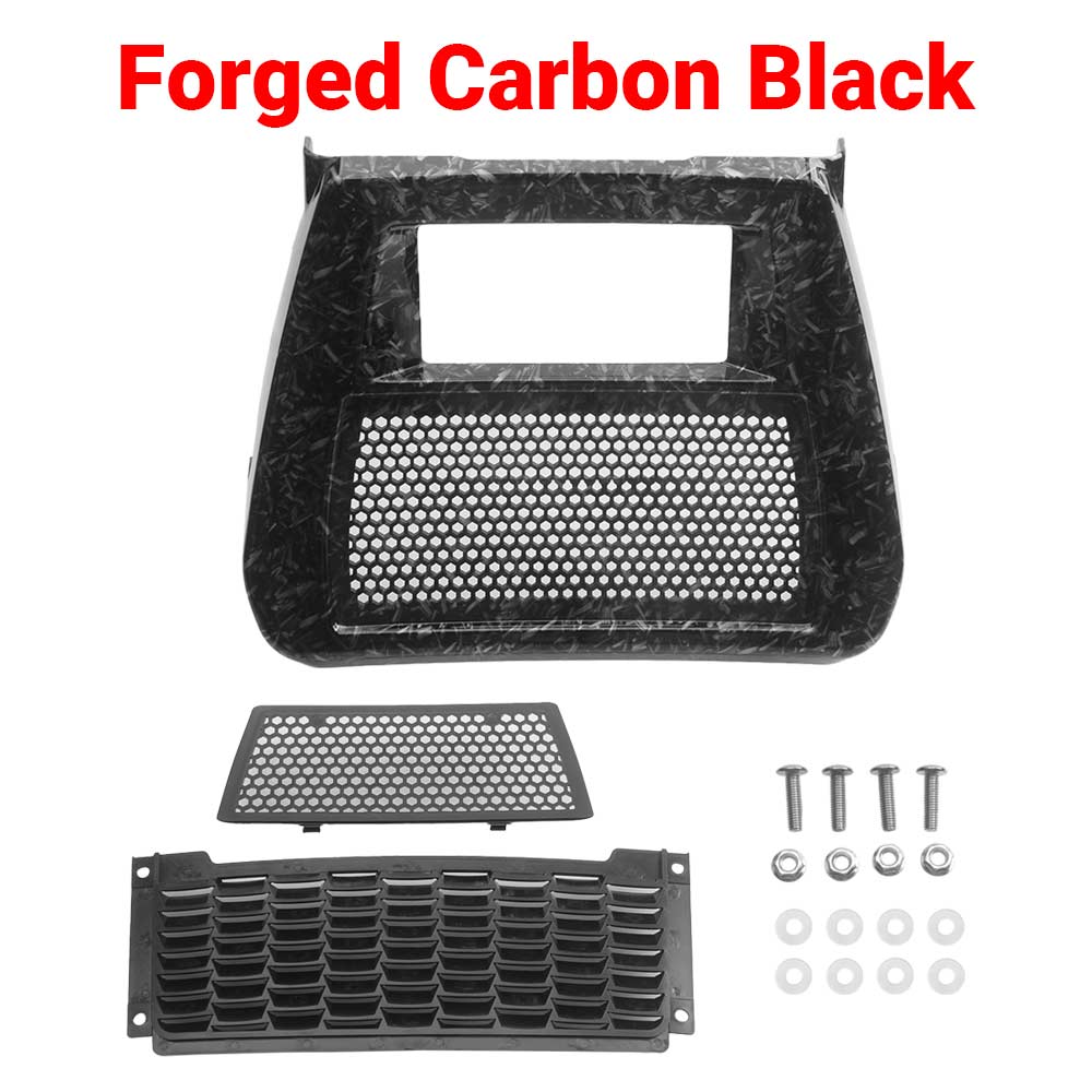 Motorcycle Part Black Front Spoilers Fairing Lower Radiator Chin Cover Fit For Harley CVO Road Glide ST FLTRXSTSE 2024-2025
