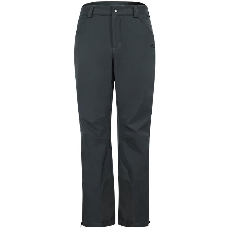 Men's Tuoluzhe Six Gates Outdoor Fleece-Lined Straight-Leg Softshell Pants