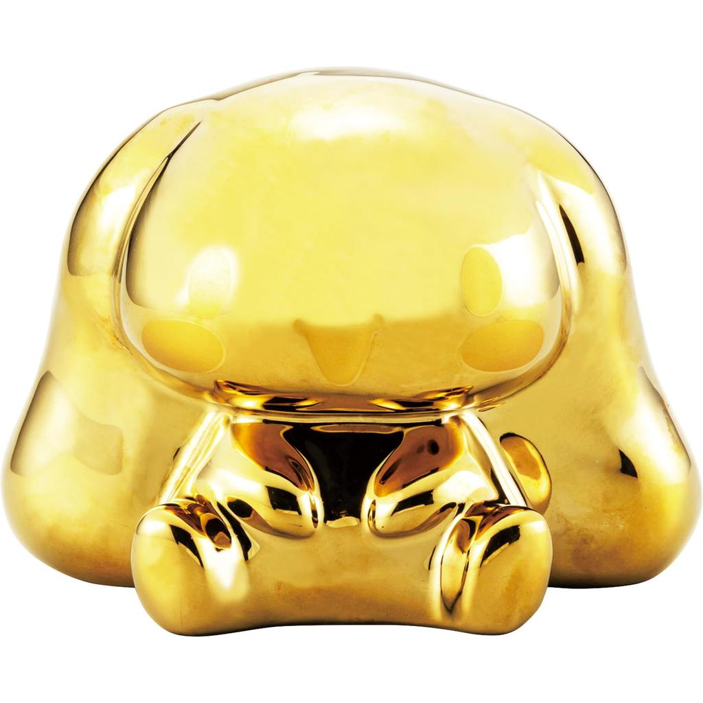 Sanrio Piggy Sparkling Miscellaneous 14 X 8 X 11 "Cinnamoroll" Bank, Gold, Goods, Goods, Gold, Approx. Cm, SAN4778-2