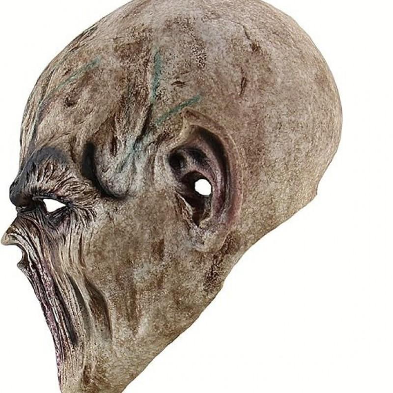 Masque d'Alien d'Horreur Latex Couvre-Tête Complet Accessoire de Costume Halloween Cosplay Fête