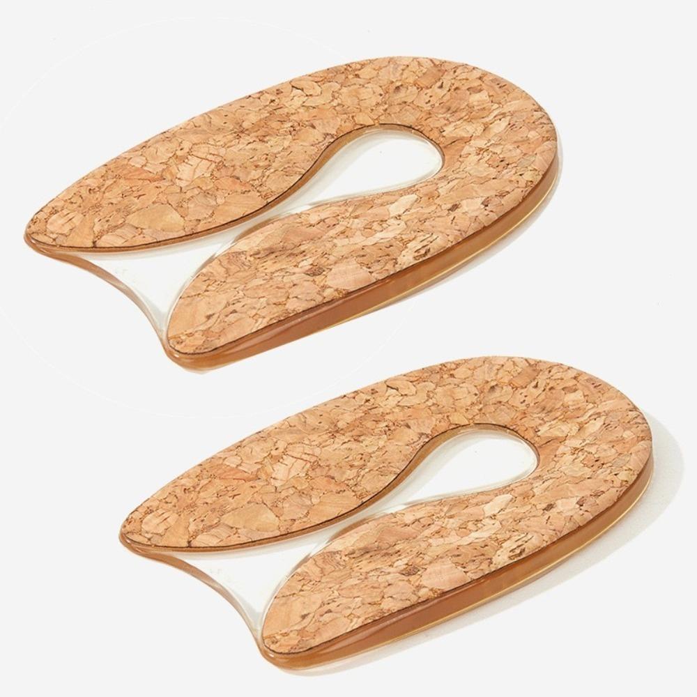 1 pairs Silicone Gel U-Shaped Heel Pad Shock Absorbing U-Shaped Foot Cushions Heel Protector Foot Pain Relief Heel Cushion Pads