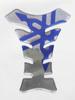 [AxxL] Custom Tank Pad, Universal Fit, TAYA-02-C/BLUE (Mirror Silver Blue)