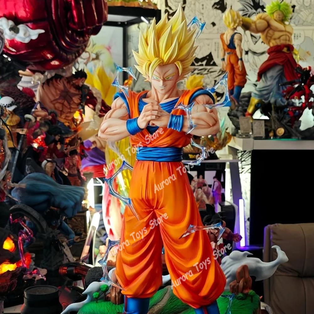 Anime Dragon Ball Z Figure Super Saiyan Goku Vegeta Tien Shinhan Vegetto Action Figure Pvc Statue Collection Model Toys Gifts