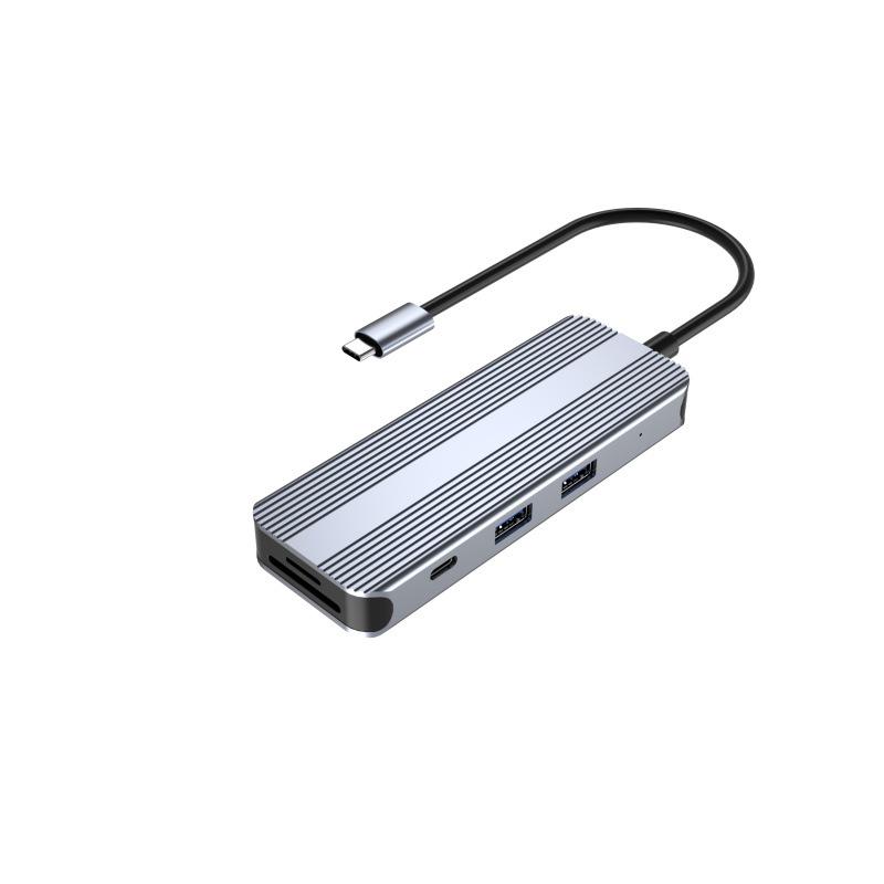 

Type-C to 4K60Hz HDMI Docking Station with 5G Ethernet & Audio