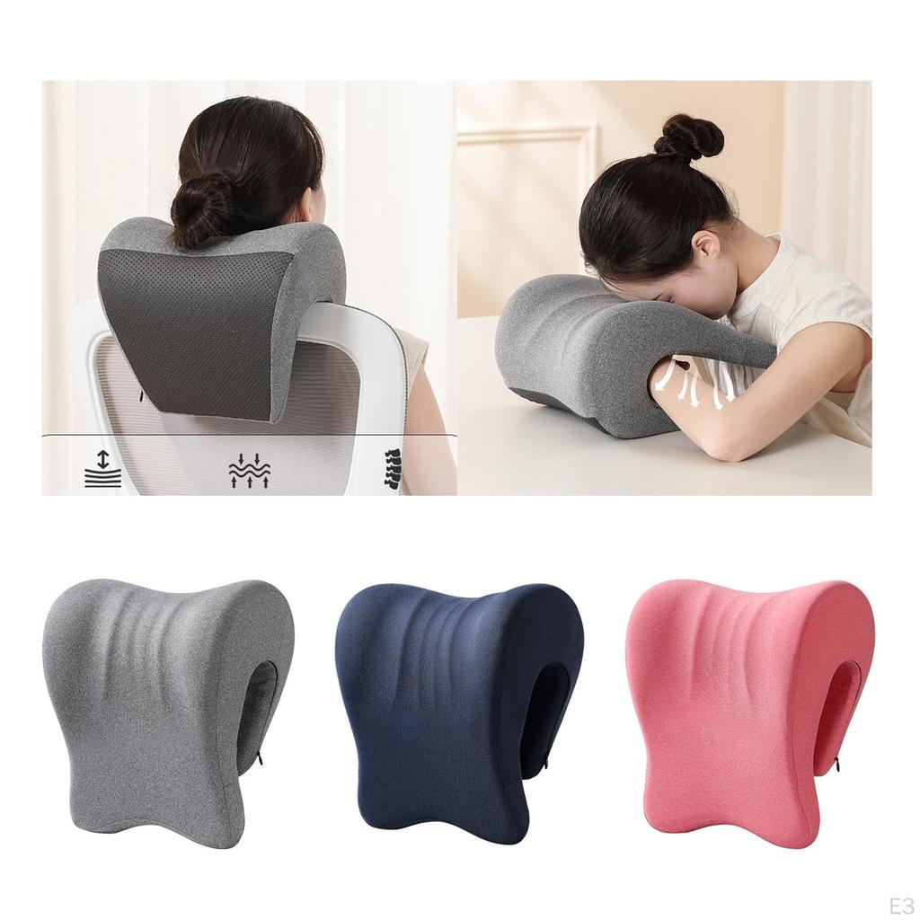 Neck Support for Office Chair Head Rest Non Slip Lunch Break Pillow Napping Long Sitting