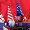 Independence Day Delightful Decor Featuring Rudolph Gnome With Star Hat For Festive Gatherings