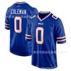 Camiseta de Fútbol Americano NFL Buffalo Bills Bordada Uniforme de Equipo para Hombre Mezcla de Algodón Ropa Deportiva Otoño Invierno