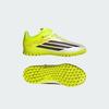 F50 CLUB Hook Loop Turf Football Kids JS1484 Kids' Performance Sports Shoes Team Solar Yellow 2 / Core Black / Lucid Red