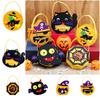 Duch Netopýr DIY Halloweenská Taška na Sladkosti Koleda Dýňová Kabelka Mateřská škola