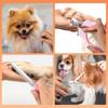 Dog Clippers Cordless Pet Grooming Kit with LED Power Display,Dog Paw Trimmer For Grooming, Low Noise Trimmer, Dog Nail Trimmers 