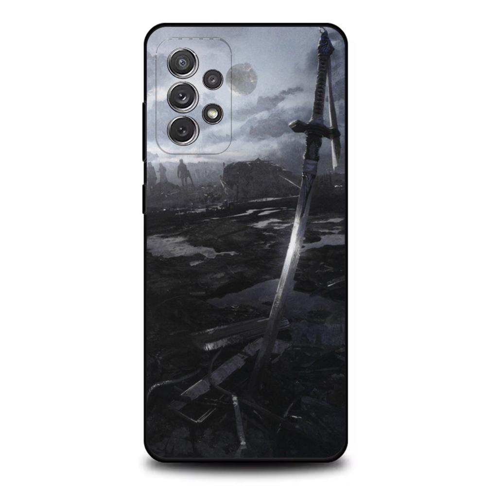 NieR A- Automata 2B Phone Case For Samsung S25,S24,S21,S22,S23,S30,Ultra,S20,Plus,Fe,Lite,Note,10,9,5G Black Cover