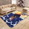 New product Black cat on starry water  Carpet for Living Room Bedroom Bedside Floor Mat Cloakroom Children Play Mat Area Rug