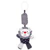 1Pcs Baby Cartoon Animal Early Education Black And White Wind Chime Crib Hanging Toy