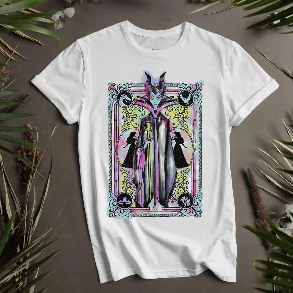Sleeping Beauty Cute Basic White T Shirt S