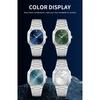 New Fashion Specht & Söhne Ultrathin Quartz Watch For Men Ice Blue Color Stainless Steel Watches Sapphire Crystal 50M Waterproof