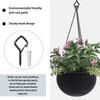 5-60Pcs Square Snap Safety Hooks Multiple Color Hook Sturdy Anti-Drop Hanging For Fixing String Lights Hanging Potted Plants
