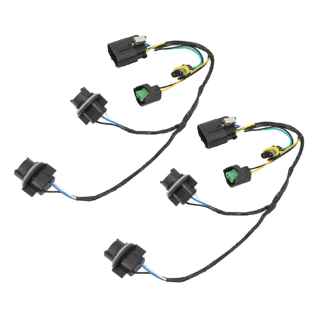 2 Pcs Headlight Wiring Harness 25962806 Left Right Headlamp Socket Wire Harness for Silverado 1500 2500 HD 3500 HD