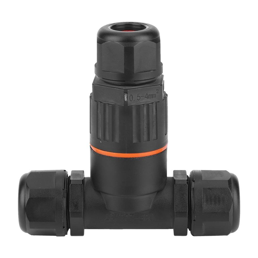 3-Wege Außenverteilerdose 450V Schnellverbinder Wasserdichter Kabelverbinder Werbetafel-Displays