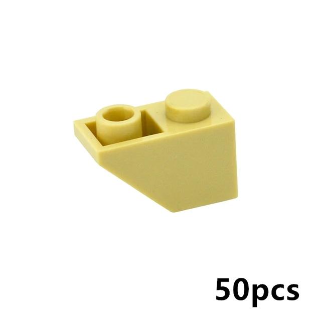 Sklon obrácený 2x1x3 Stavebnice Kompatibilní 2449 Technické díly DIY Sestavovací částice Skloněná plocha Obrácené cihličky MOC Hračky