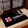 Tappeti Antiscivolo a Tema Logo Umbrella Corporation - Decorazioni per la Casa in Poliestere, Adatti per Camere da Letto, Soggiorni, Ingressi, Studi e Decorazioni