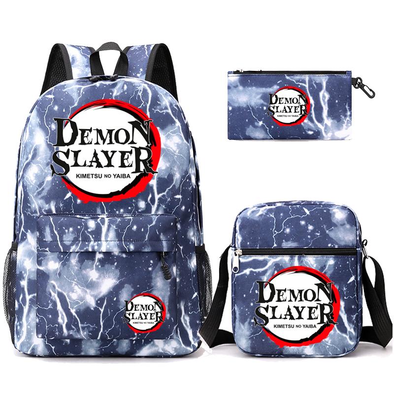 Anime Cosplay Velkokapacitní Bookbag Batoh Kreslený Laptop Unisex Studenti Chlapci Dívky Školní taška Cestovní ruksak Outdoorová taška