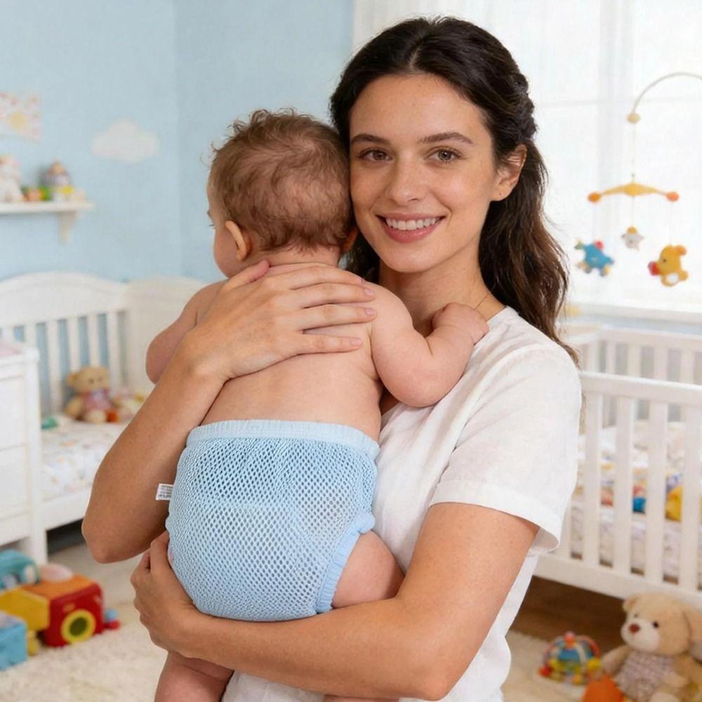 Breathable Baby Training Pants Waterproof Reusable Nappies Baby Washable Diaper  for Boys Girls