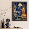 Diamond Mosaic Colorful Diamond Painting Elves Flying Everywhere Full Round Embroidery Cartoon Creative Hobbies Wall Decor