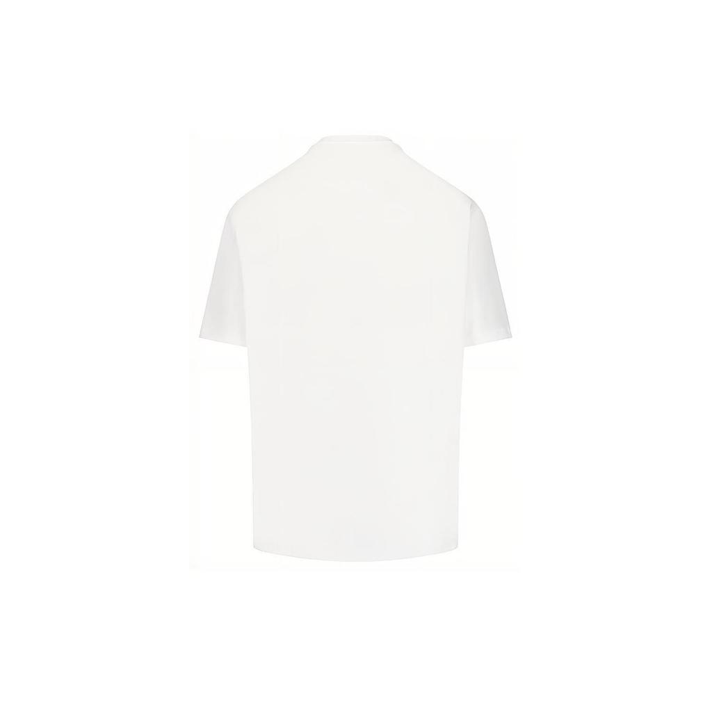 Burberry T Shirts Unisex White Crew Neck Moderate 80218321