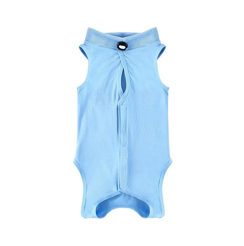 INS Cat Recovery Suit for Abdominal Wounds Breathable E Collar Alternative for Anti Licking Dog Pet