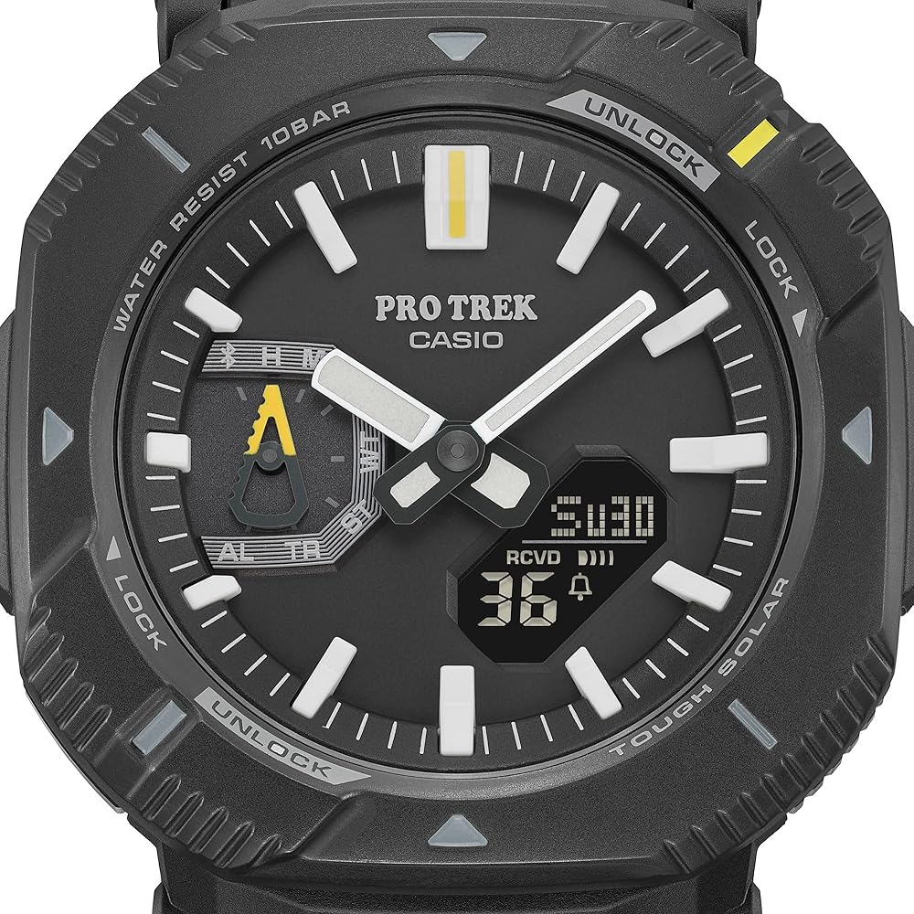 Casio Pro Trek Hiker Line Bluetooth Tough Solar Eco-Friendly Men's Watch Black PRJ-B001B-1JF