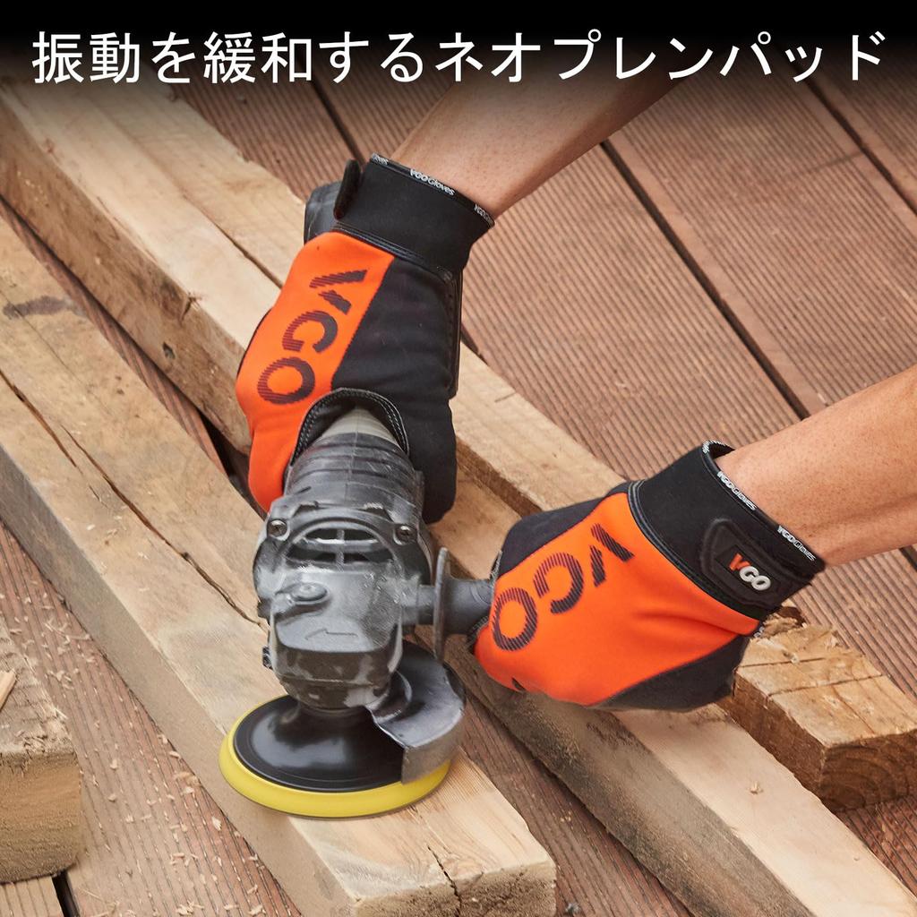 Synthetic Leather Work Mechanic Smartphone General [Vgo...] Gloves, Gloves, Thin, Compatible, Breathable, Washable, Multipurpose, Spring/Autumn, Work,