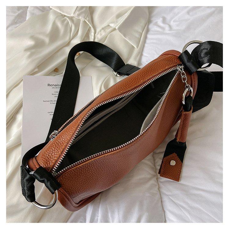 100% Genuine Leather Large Capacity Women Shoulder Crossbody Bag 2023 High Quality Soft Cow Leather Female Handbag Messenger Sac