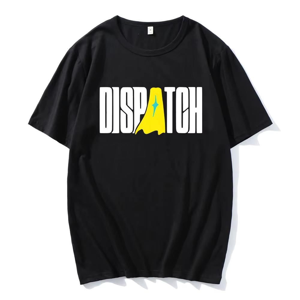 Hot Game Dispatch Logo Print Tshirt Short Sleeve Cotton Male Tshirts Oneck Unisex Streetwear Hip Hop Fashion Graphic Tee