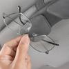 Dual Clip Car Sun Visor Clip Multifunctional Card Holder Universal Eyeglass Hanger  Car Accessory