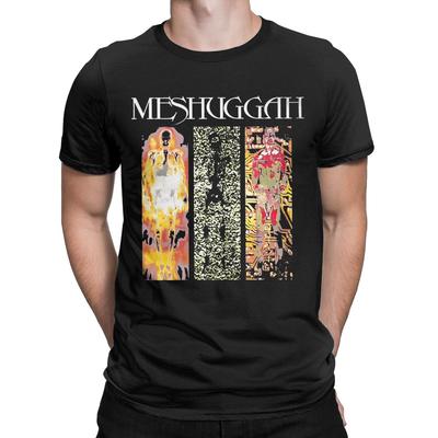 Meshuggah Soul Burn Extreme Metal Band T-Shirt Accessoires für Männer Frauen Baumwolle Einzigartiges T-Shirt Kurzarm Kleidung Sommer