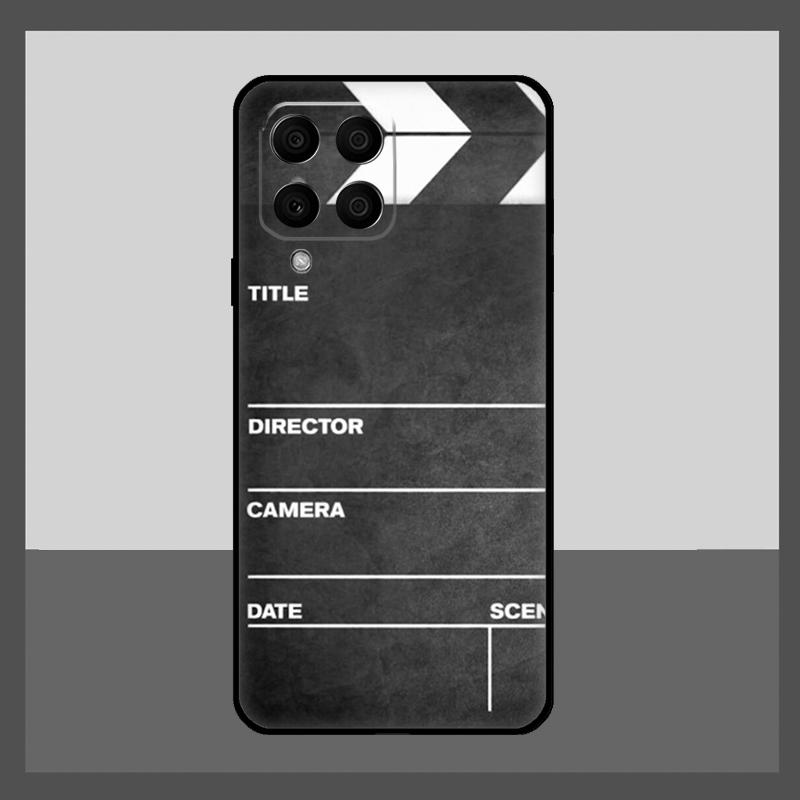 Clapper Board Case For Samsung Galaxy M31 M21 M13 M33 M53 M15 M35 M55 M16 M36 M56 M12 M32 M52 M14 M34 M54