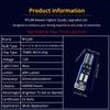 WLJH Super Bright T5 74 27 37 73 Led Bulb Light with PC74 Twist Sockets for Automotive Dash trument Panel Cluster Warning Indicator Backlighting