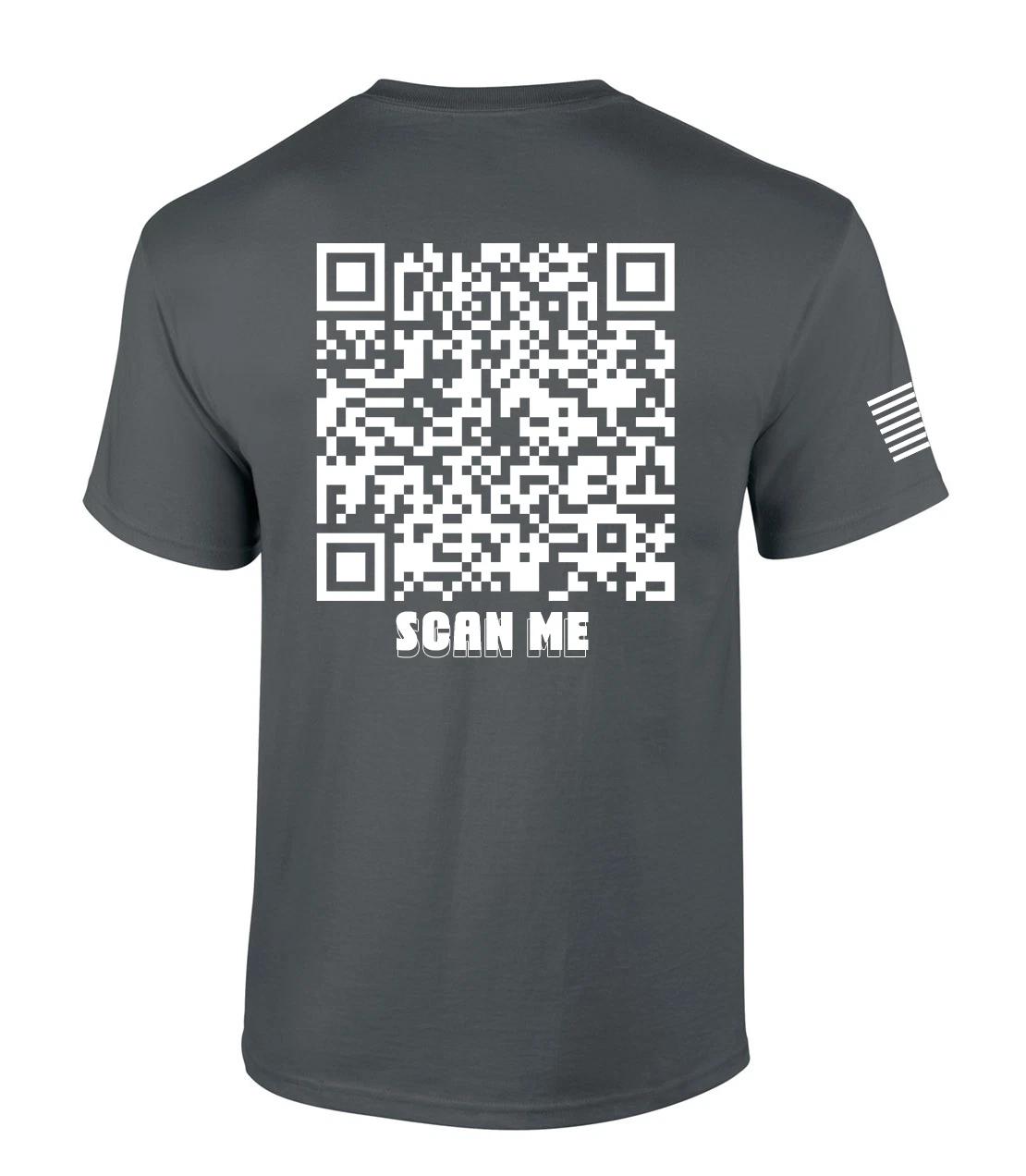 Trenz Shirt Company You Are Unstoppable Christian QR Code Short-Sleeve T-Shirt XL