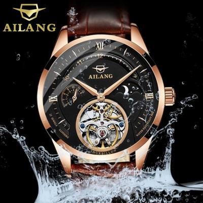 AILANG Watches Men's Automatic Mechanical Men's Watches Multifunction Waterproof Skeleton Watches